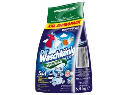 Waschkönig Universal XXL prášek na praní 7,5 kg, 100 dávek