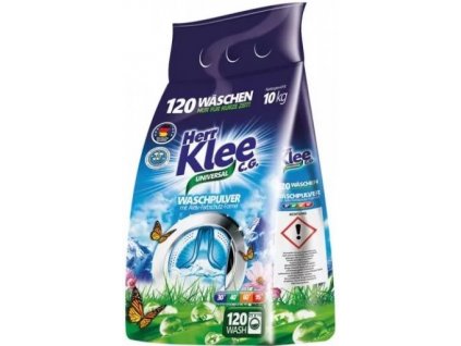 Klee Universal prášek na praní 10 kg, 120 pracích dávek