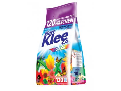 Klee Color prášek na praní barevného prádla 10 kg, 120 PD  - originál z Německa