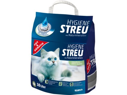 G&G Stelivo pro kočky, hygienické z přírodních minerálů 10l  - originál z Německa