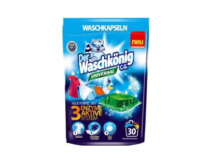 Waschkönig Universal 3v1 prací kapsle 30 ks