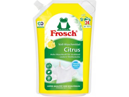 Frosch prací gel na bílé prádlo se silou citrusů 1,8 l, 24 dávek