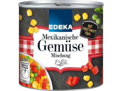Edeka mexická zeleninová směs 425 ml