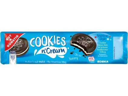 G&G Cookies sušenky s vanilkovou náplní 176g