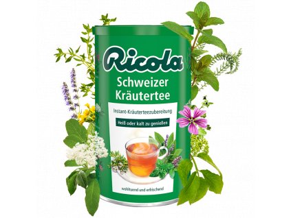 Ricola Švýcarský bylinkový čaj 200g  - originál z Německa