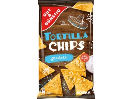 G&G Tortilla chips, přírodně soleno, 300 g