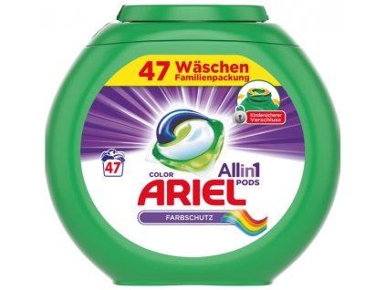 Ariel 3v1 Color gelové kapsle na barevné prádlo 47 ks