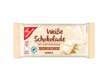 G&G Bílá čokoláda z alpského mléka, 100g