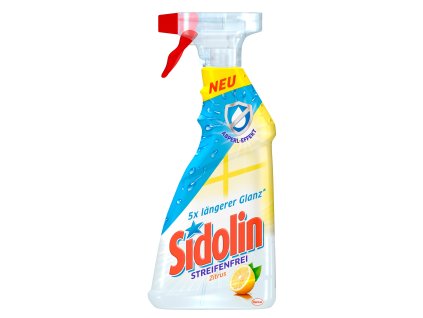 Sidolin Čistič skla a všech hladkých povrchů s citrusy 500ml