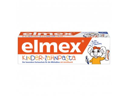 Elmex Dětská zubní pasta s aminfluoridem 2 - 6 let 50ml  - originál z Německa