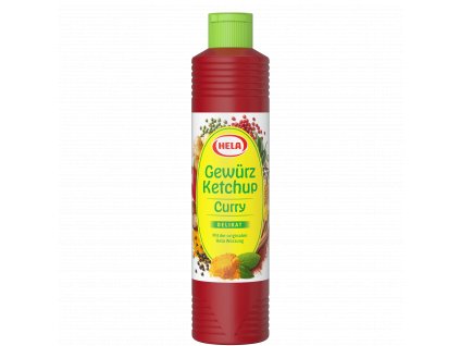 Hela Curry kořeněný kečup - delikát 800ml  - originál z Německa