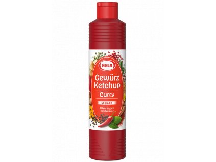 Hela Curry kořeněný kečup ostrý 800 ml2