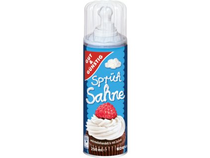 G&G Šlehačka ve spreji 29% 250ml - originál z Německa