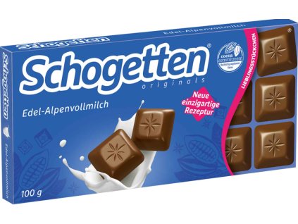 Schogetten Mléčná čokoláda 100g
