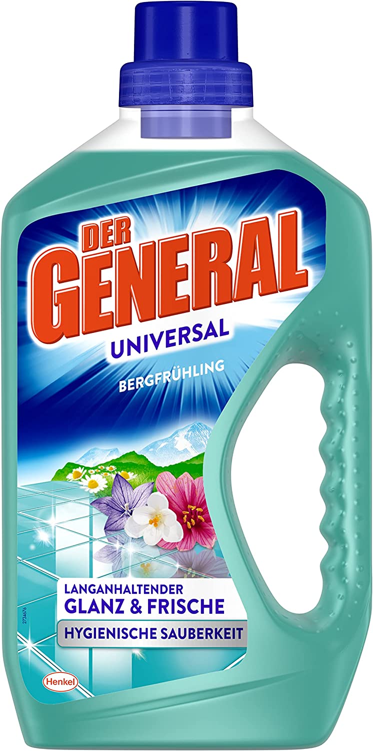 Der GENERAL se svěží horskou vůní univerzální čistič na podlahy 750ml - originál z Německa