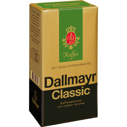 Dallmayr Classic mletá káva 500g - originál z Německa