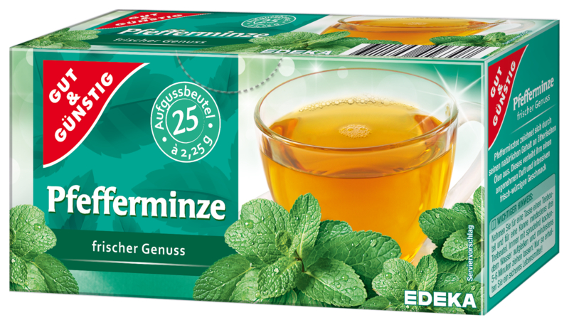 G&G Mátový bylinný čaj 25 sáčků, 56,25g - originál z Německa
