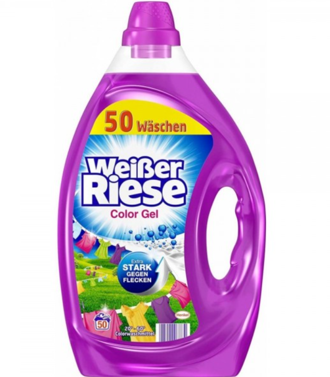 Weisser Riese gel na praní Color 50 dávek,2,5 l - originál z Německa