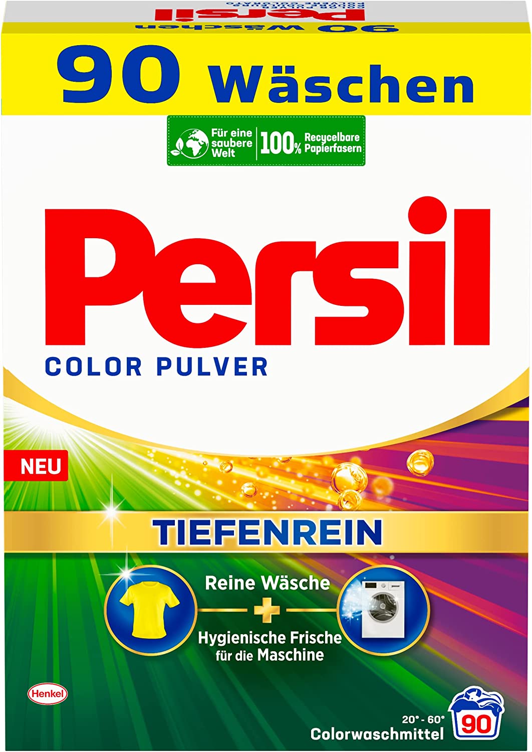 Persil Color prášek na praní 90 dávek, 5,4 kg - patentovaná technologie Tiefenrein