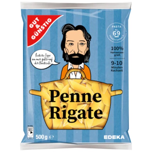 G&G PENNE RIGATE těstoviny 500g - originál z Německa