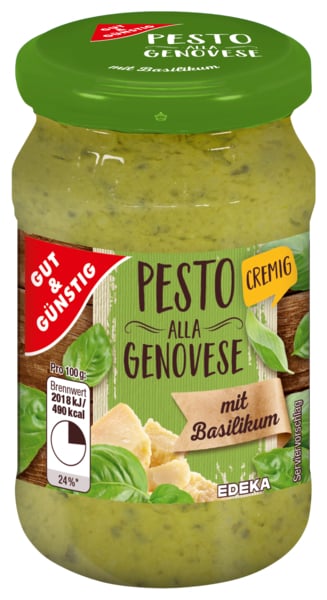 G&G Pesto alla genovese - bazalkové 190g - originál z Německa