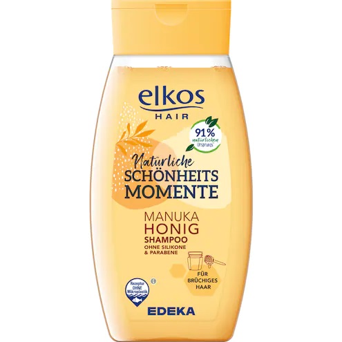 Elkos Premium šampon s manukovým medem pro poškozené vlasy 250ml - originál z Německa