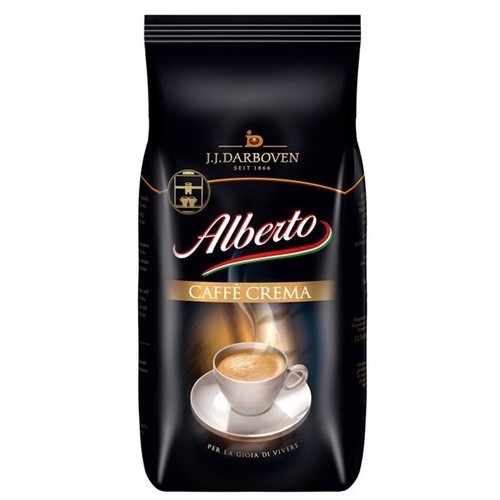 Alberto Caffé Crema zrnková káva 1 kg - originál z Německa