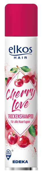 Elkos CHERRY LOVE suchý šampon na vlasy 200ml - originál z Německa