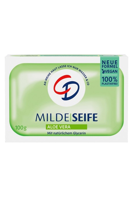 CD Jemné mýdlo s ALOE VERA pro citlivou pokožku 100g - originál z Německa