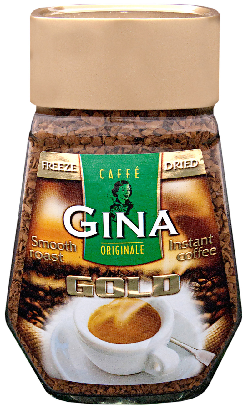 Gina Instantní káva Gold 100g - originál z Německa