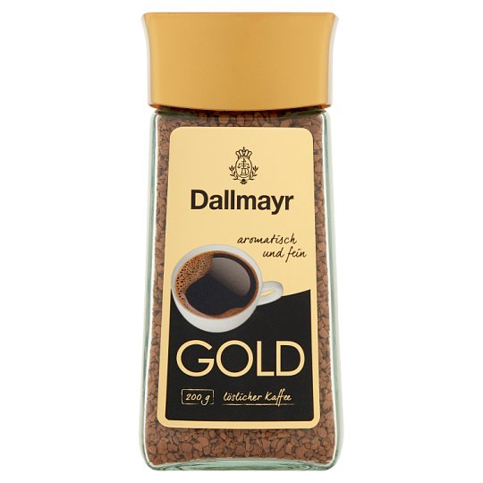 Dallmayr Gold instantní káva 200 g - originál z Německa