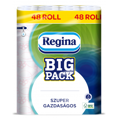 Regina XXL BÍLÝ 2-VRSTVÝ toaletní papír 48 ks