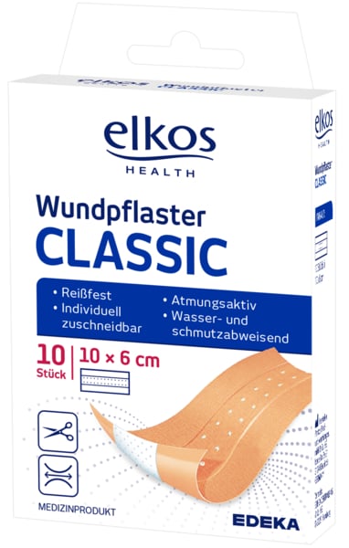 Elkos náplasti - klasické 10 ks - originál z Německa