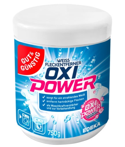 G&G OXI POWER bělidlo a odstraňovač skvrn 750g