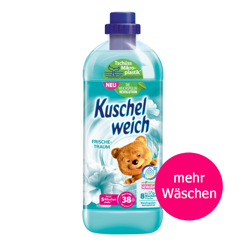 Kuschelweich aviváž FRISCHETRAUM 1 l, 38 PD