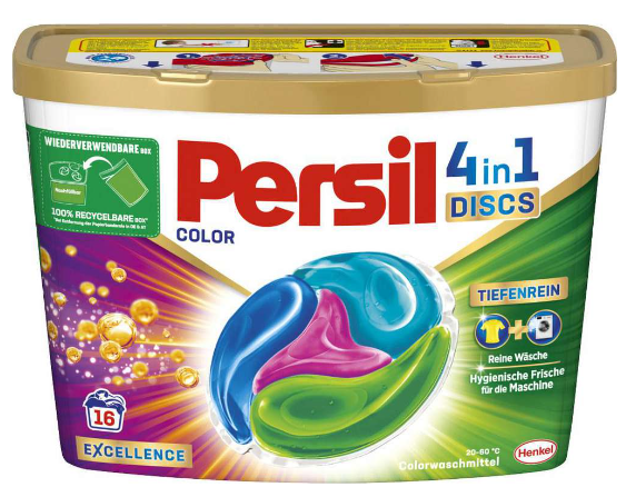 Persil Power mix COLOR gelové kapsle 4v1 16 ks, 400 g