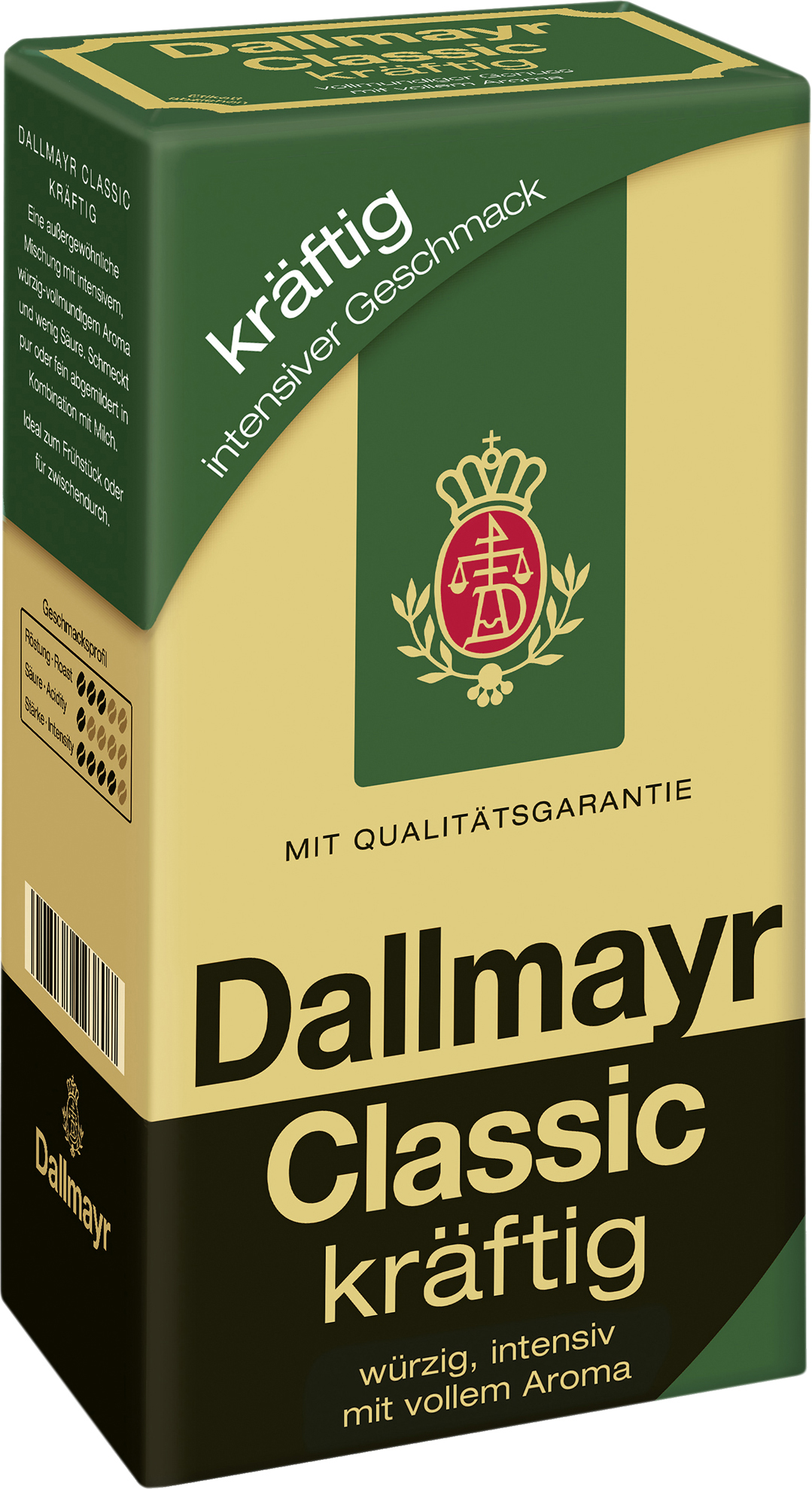 Dallmayr Classic kräftig mletá káva 500g