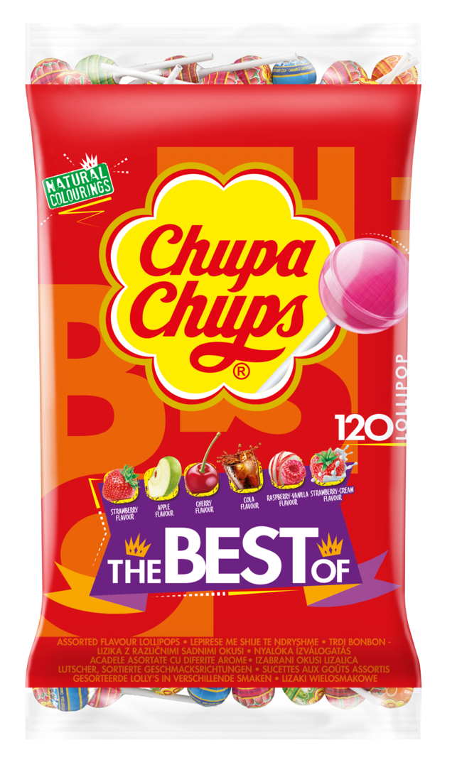 Chupa Chups "The Best Of" 120ks, 1,44kg