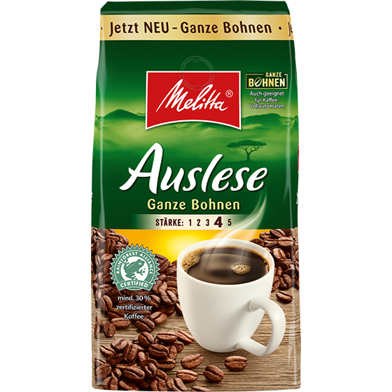 Melitta Auslese zrnková káva 500g