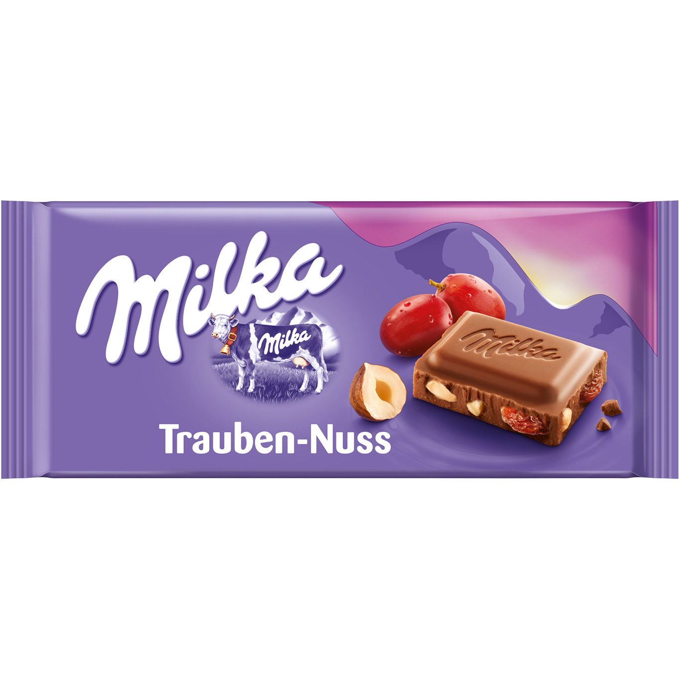 Milka s oříšky a rozinkami 100g