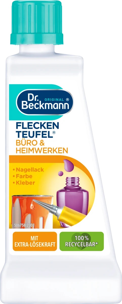 Dr. Beckmann ďáblík na odstraňování skvrn z kanceláří a domácích dílen, 50 ml