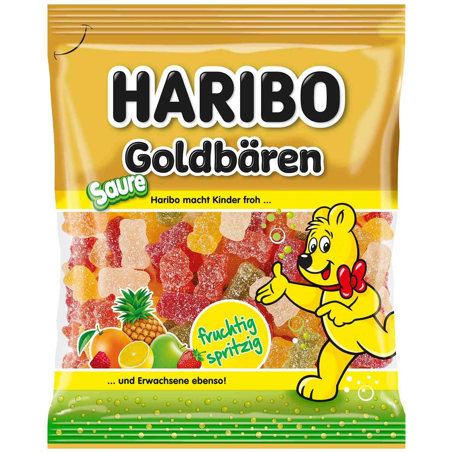 Haribo kyselí medvídci Goldbären 175g