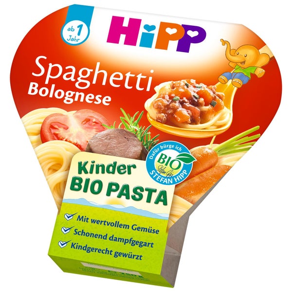 HiPP Bio Boloňské bio špagety 250g