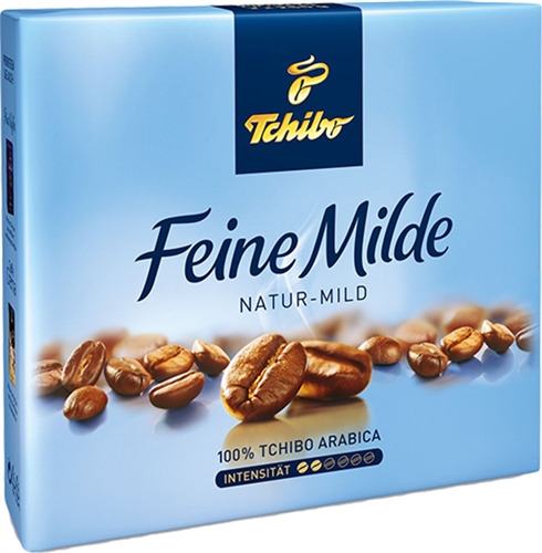 Tchibo Feine Milde mletá káva 2x250g, 500g