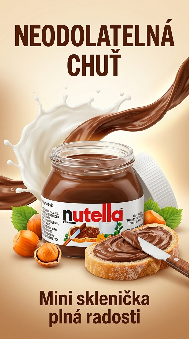 Nutella Mini 25g - lifestyle poster