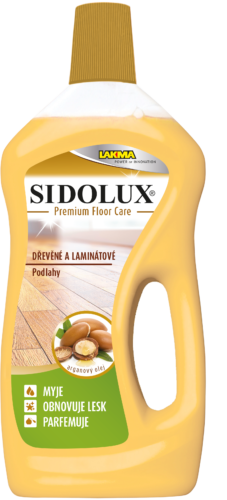 Sidolux Premium na dřevěné a laminátové podlahy - s arganovým olejem 750ml