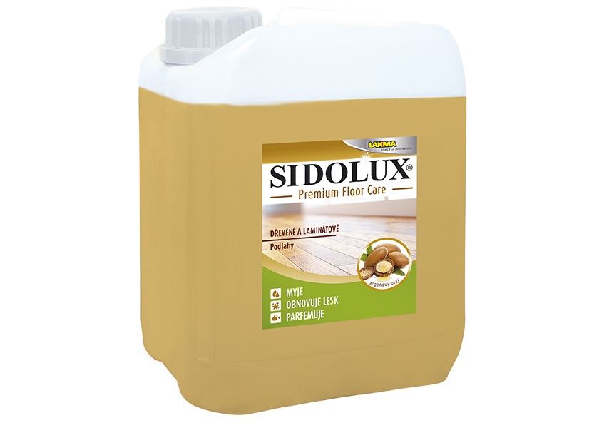 Sidolux Premium na dřevené a plovoucí podlahy, ARGANOVÝ OLEJ 5l