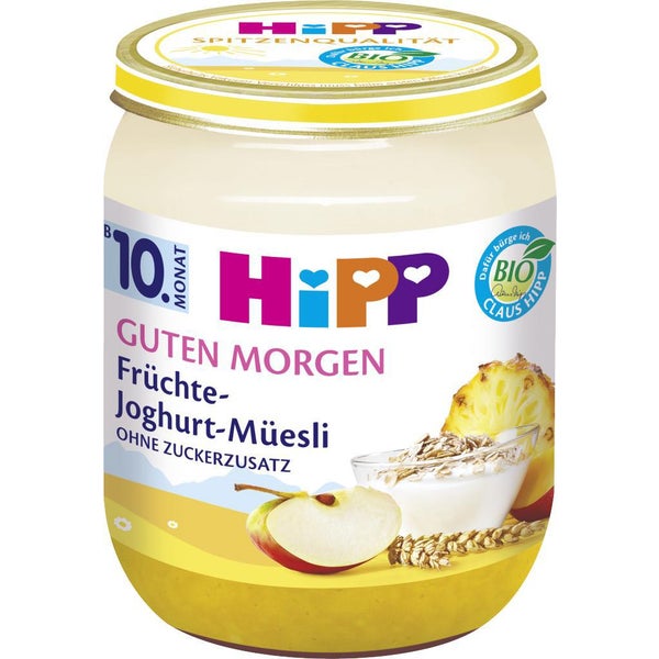 HiPP Bio Dobré ráno Ovocné jogurtové müsli 160g 10+