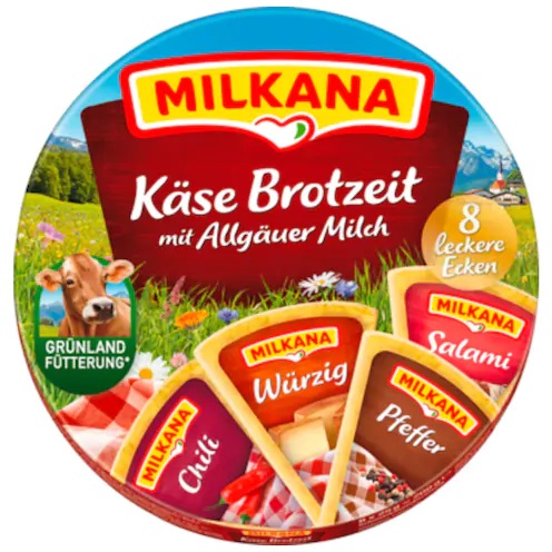 Milkana tavený sýr Vydatné sýrové občerstvení 20-30% tuku 190g/22.06.2024