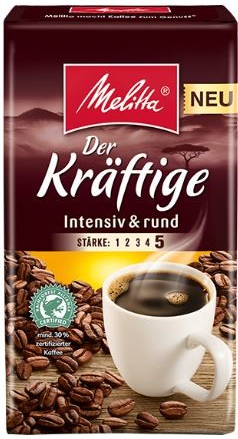 Melitta Kräftige mletá káva 500g